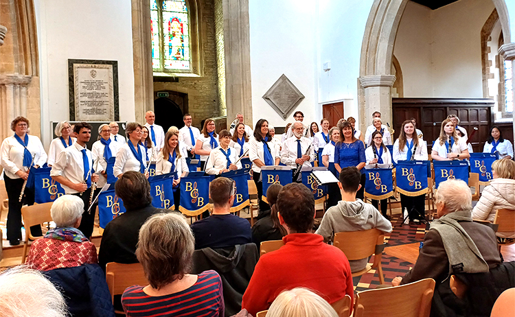 Stay in touch with Bicester Concert Band in 2025